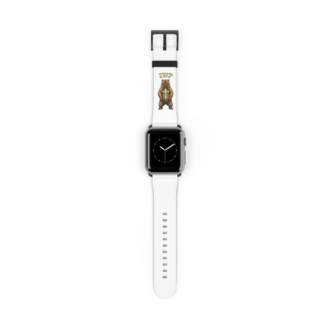 BearCross Artistic 'IWP' Graphic Apple Watch Strap