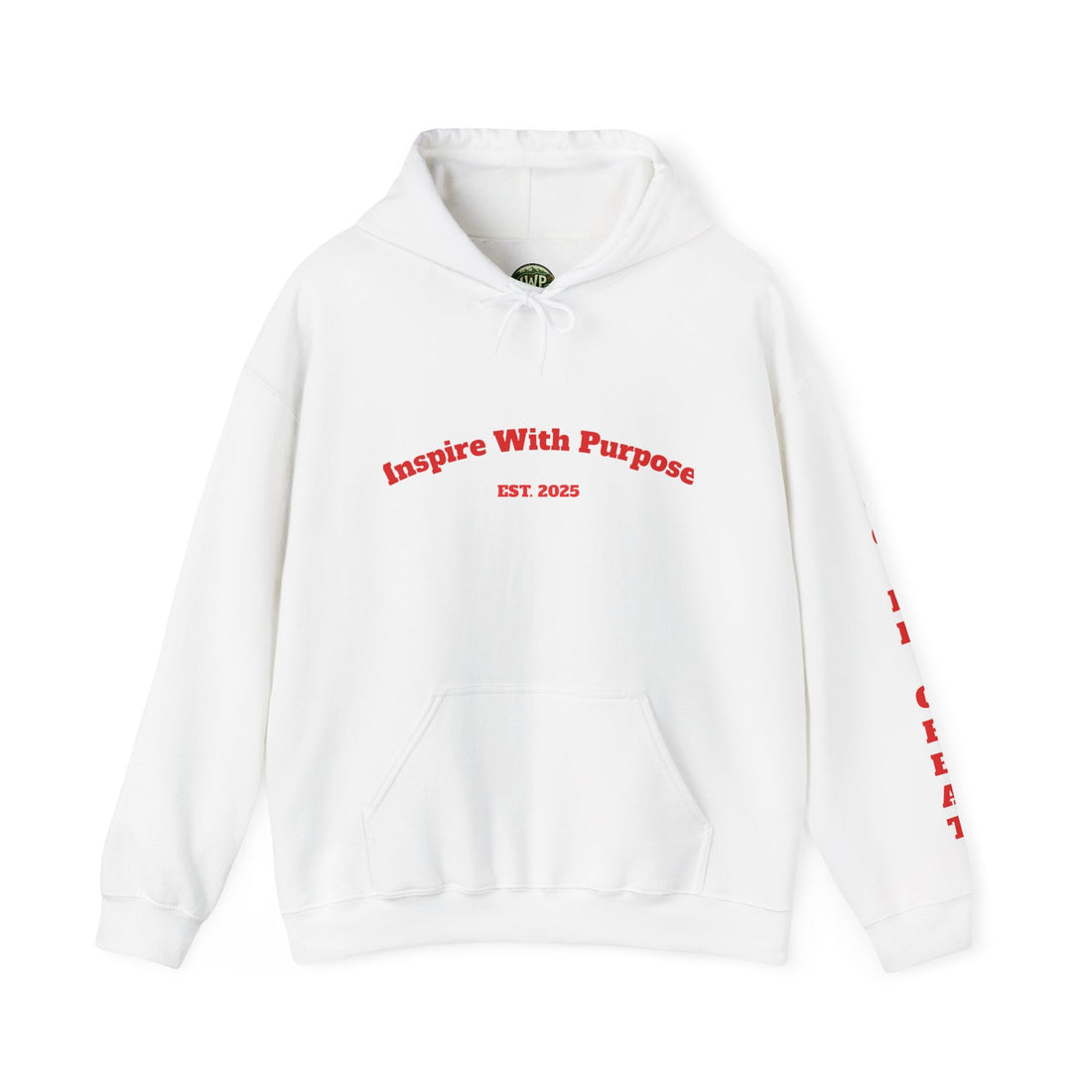 GREATNESS Heavyweight Motivational Hoodie with Engraved Mantra