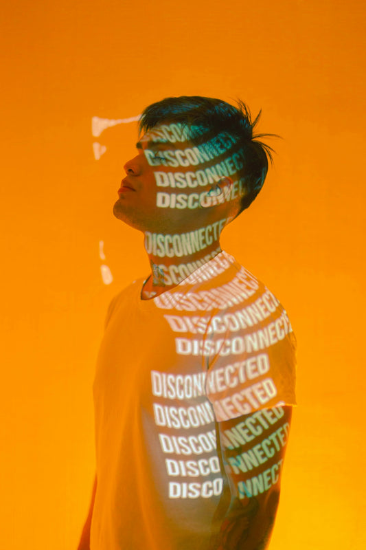 man in yellow and black crew neck shirt