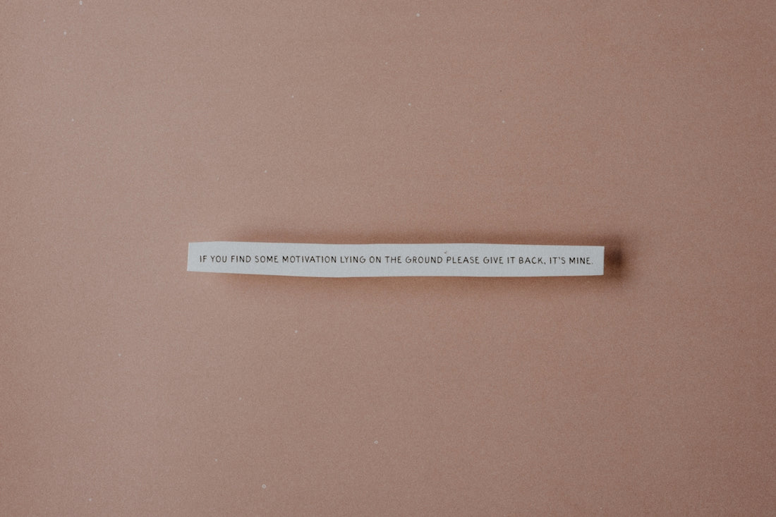 a piece of paper with a quote on it
