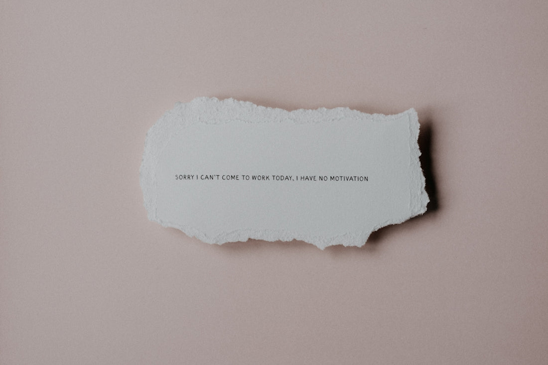 a piece of torn paper with a quote on it