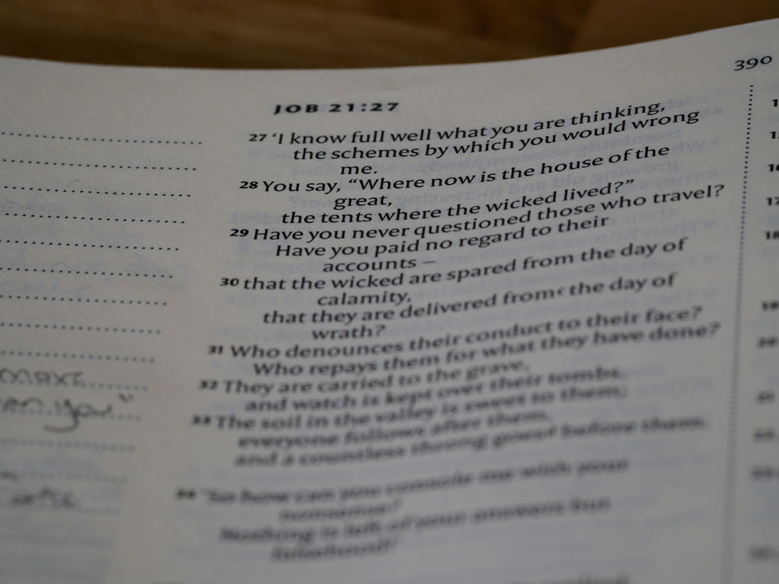 a close up of a book with a poem on it
