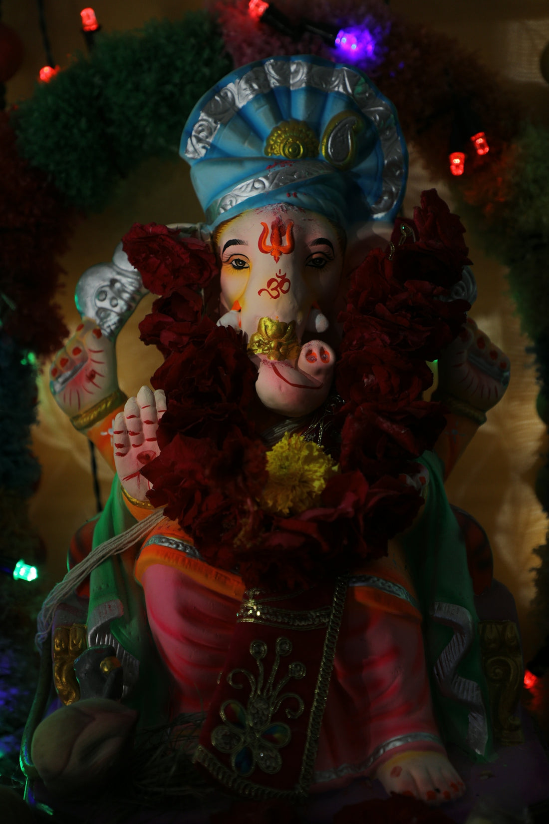 a person wearing a garment