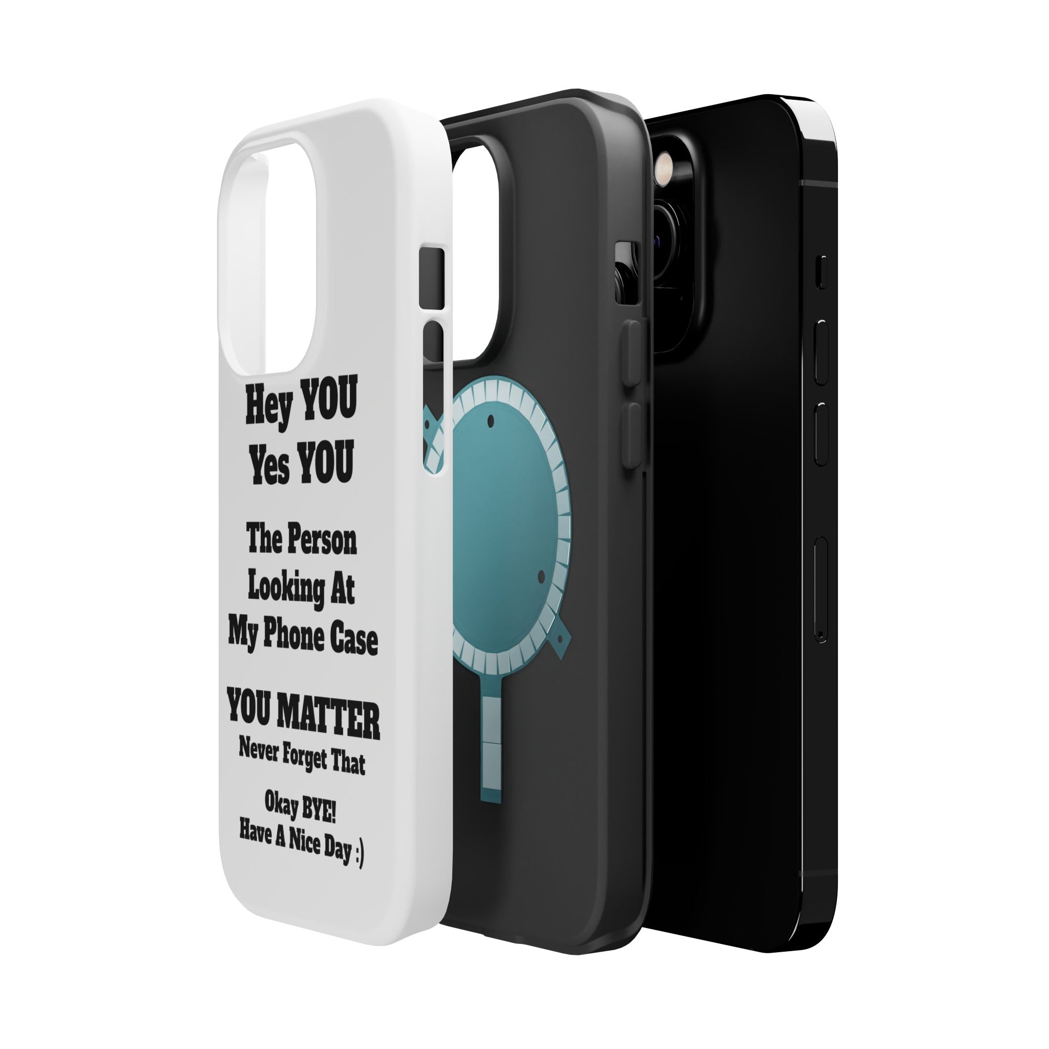 Affirmation iPhone Case — 'You Matter' Motivational Impact-Resistant Case