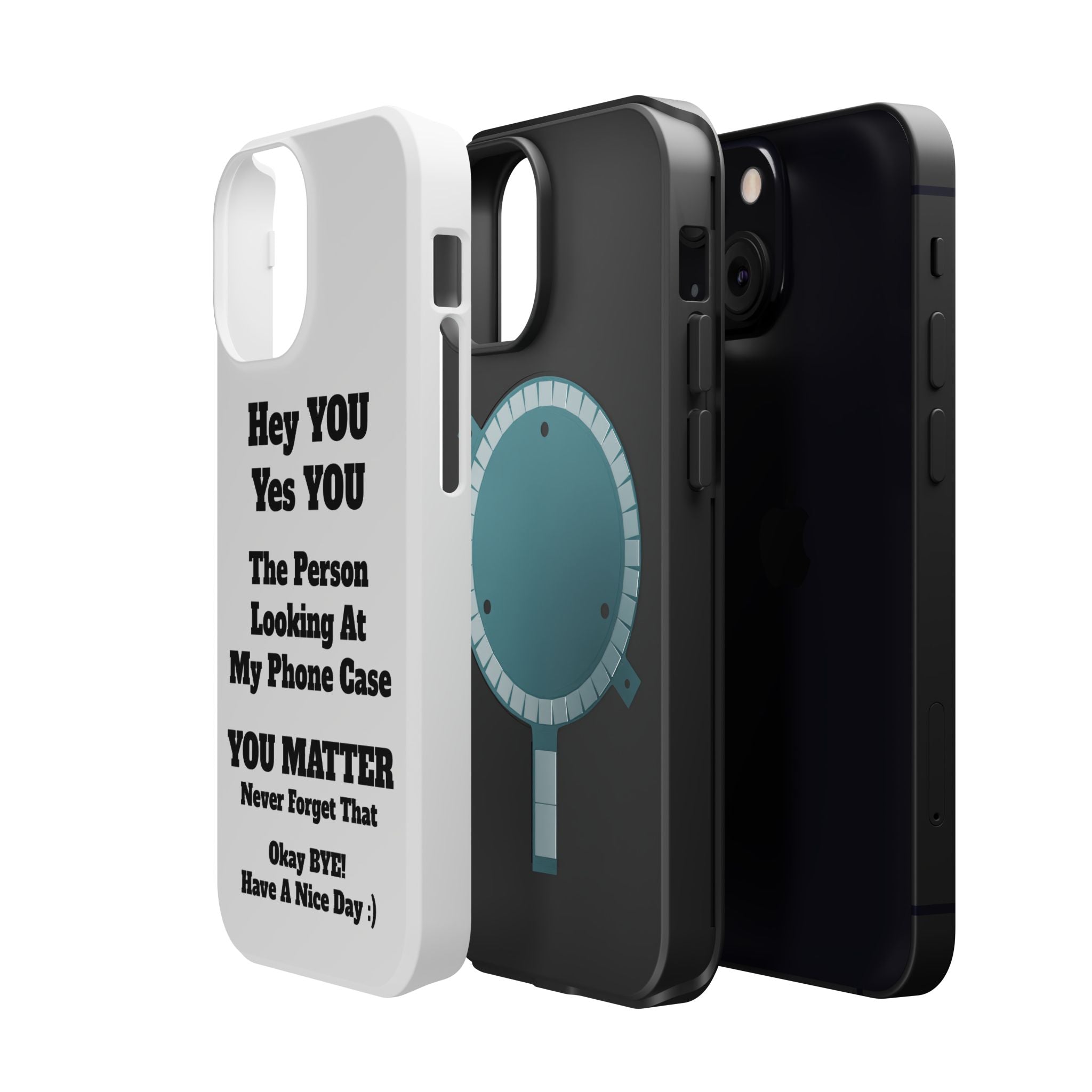 Affirmation iPhone Case — 'You Matter' Motivational Impact-Resistant Case