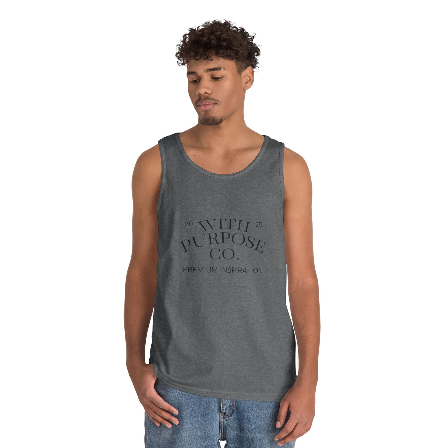 Outdoorsy Inspiration Cotton Tank Top - InspireWithPurpose