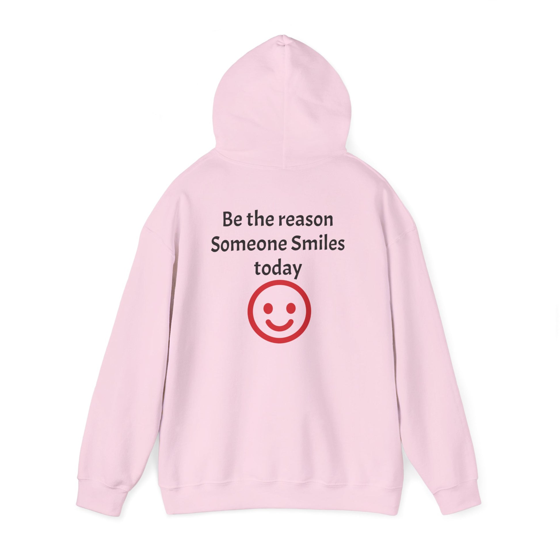 Smile-Inspiring Fleece Hoodie with Warm Kangaroo Pocket - InspireWithPurpose