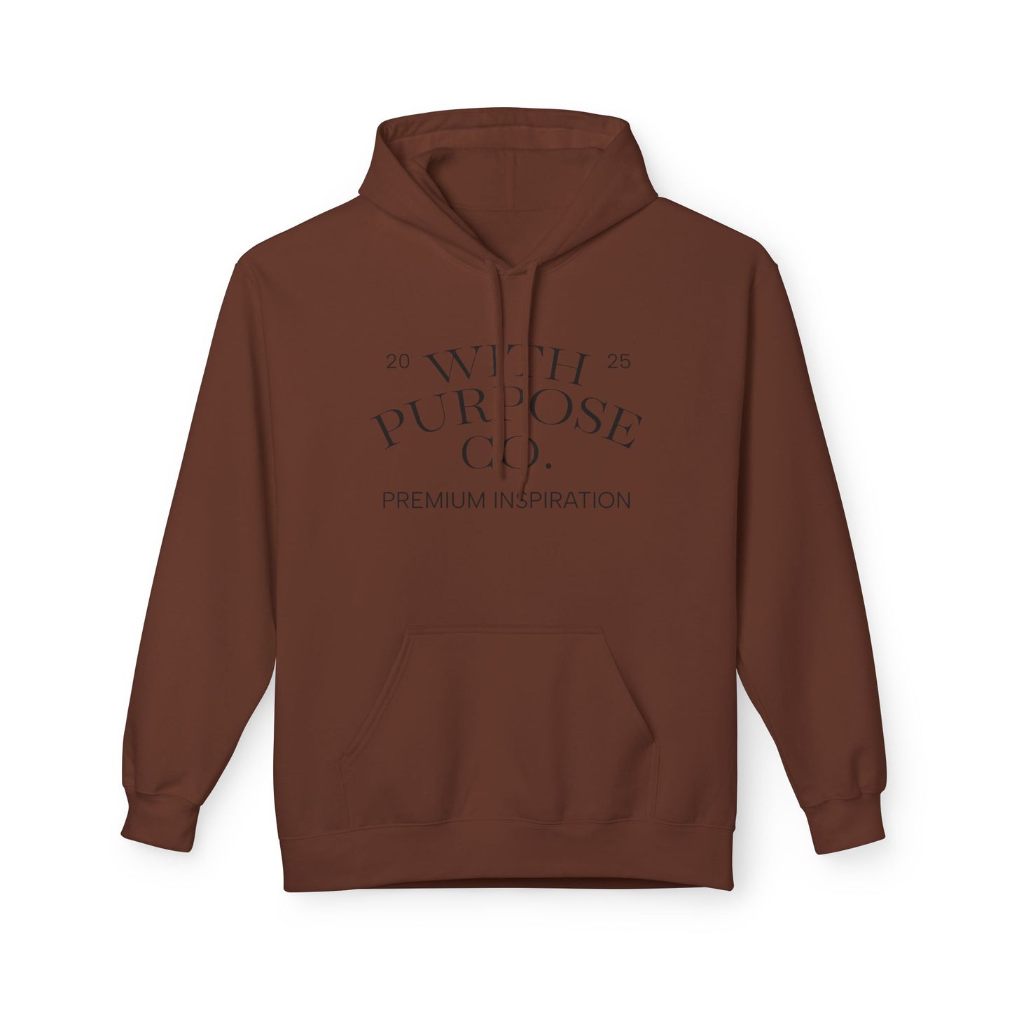 Kindness Comfort Classic: Eco-Friendly Midweight Fleece Hoodie - InspireWithPurpose