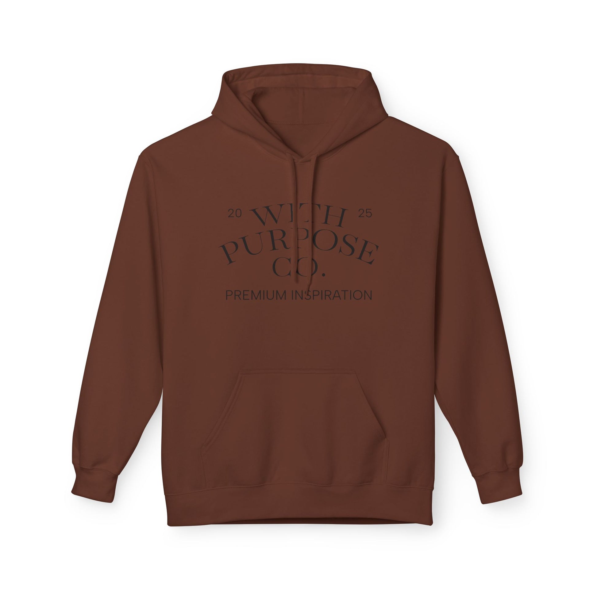 Kindness Comfort Classic: Eco-Friendly Midweight Fleece Hoodie - InspireWithPurpose