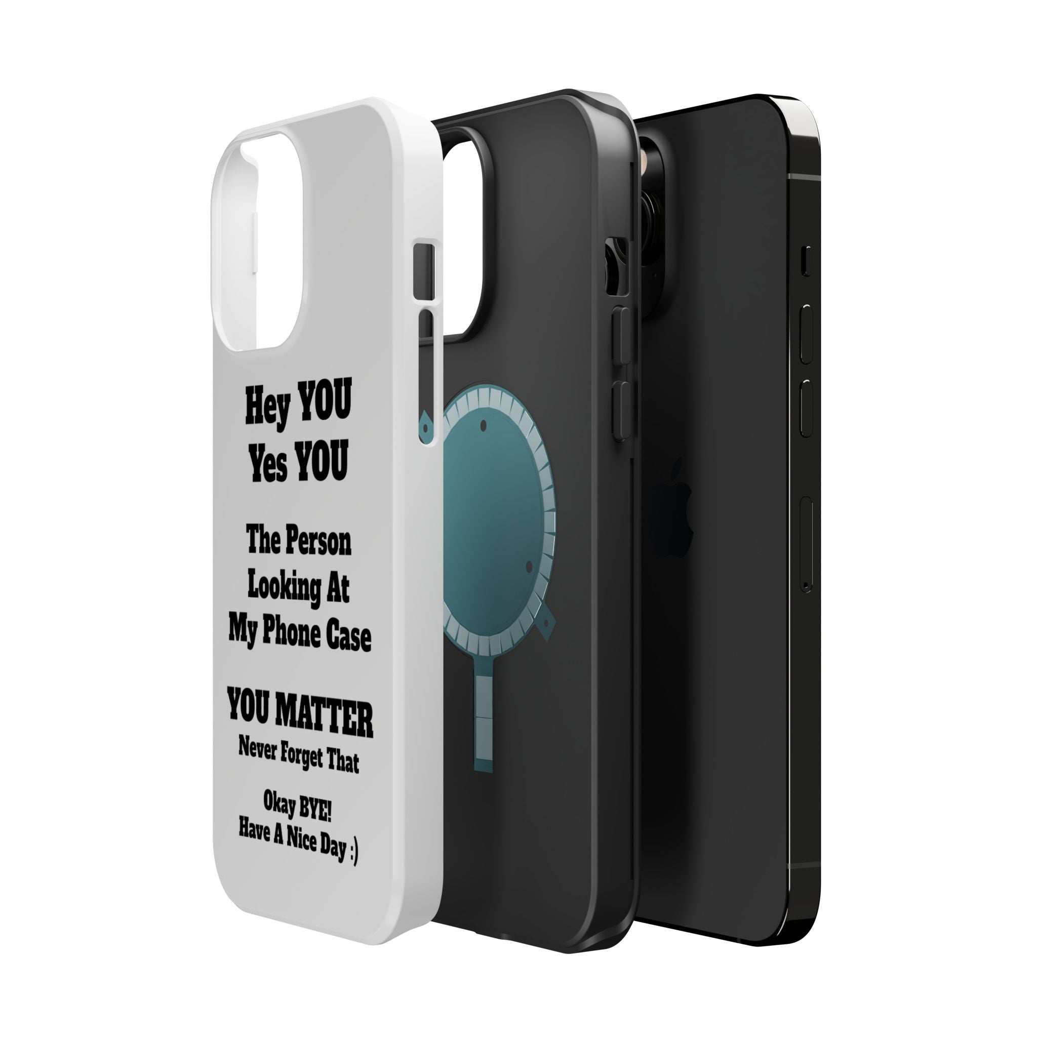 Affirmation iPhone Case — 'You Matter' Motivational Impact-Resistant Case