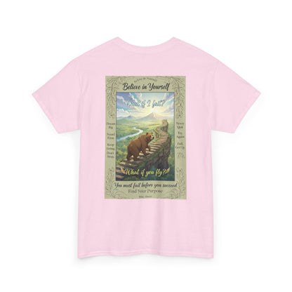 "What if I fail? What if You fly?" Soft Comfy T-Shirt