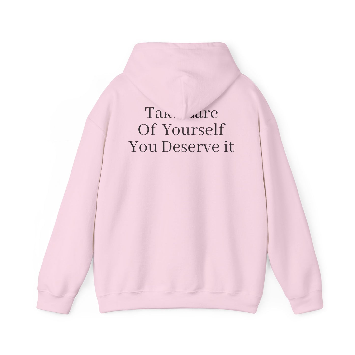 Serene Self-Care Hoodie: Cozy Cotton-Poly Comfort - InspireWithPurpose