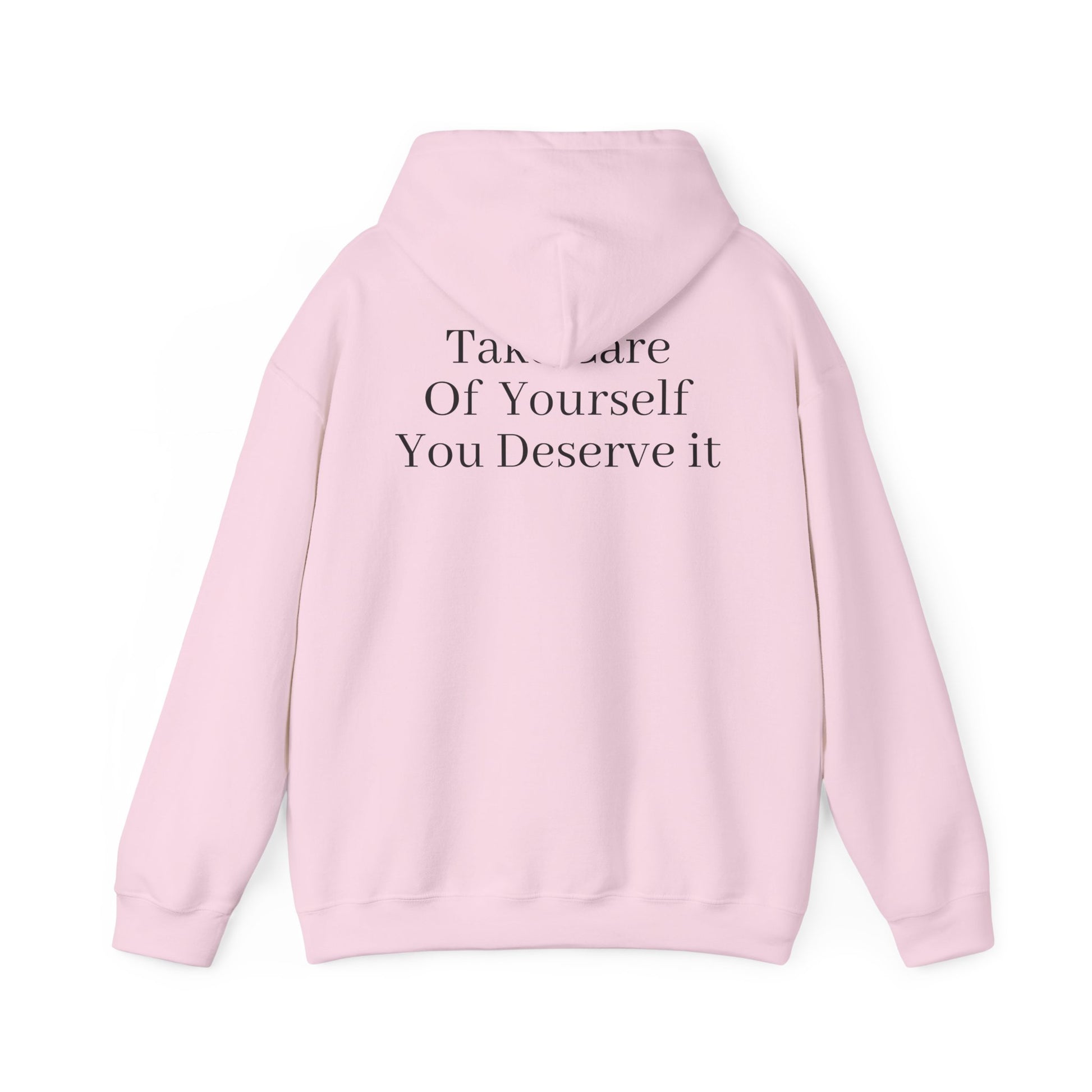 Serene Self-Care Hoodie: Cozy Cotton-Poly Comfort - InspireWithPurpose