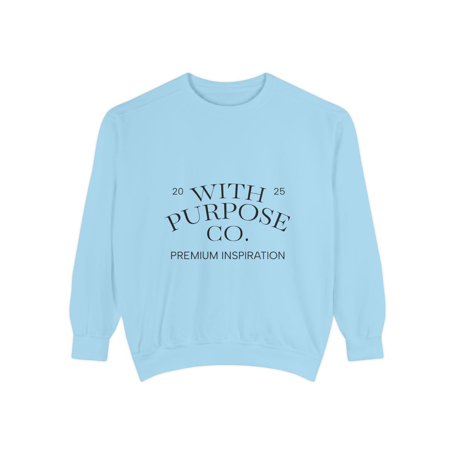 Embroidered Luxe Comfort Cotton-Blend Sweatshirt - InspireWithPurpose