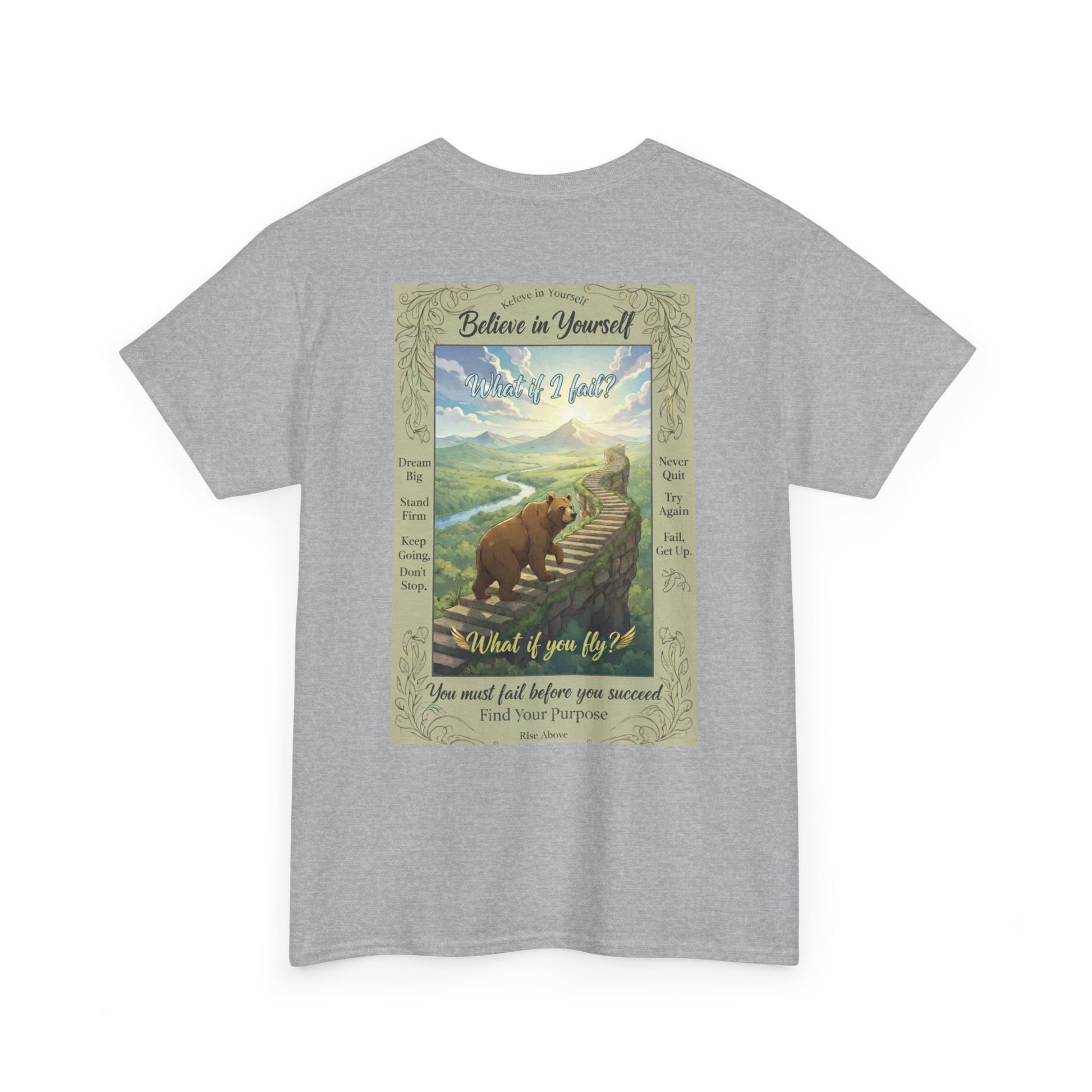 You Must Fail To Succeed Soft Comfy T-Shirt - InspireWithPurpose