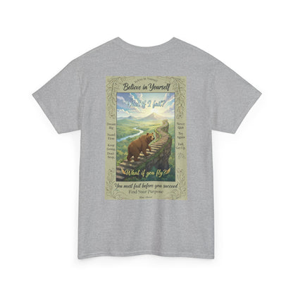 You Must Fail To Succeed Soft Comfy T-Shirt - InspireWithPurpose