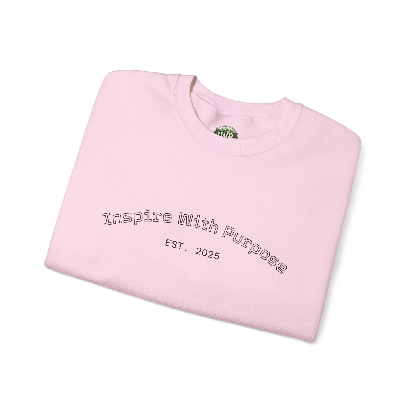 Crewneck Sweatshirt — “I Will Do It By Any Means Necessary” Motivational Back Print