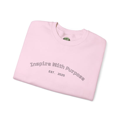 Crewneck Sweatshirt — “I Will Do It By Any Means Necessary” Motivational Back Print