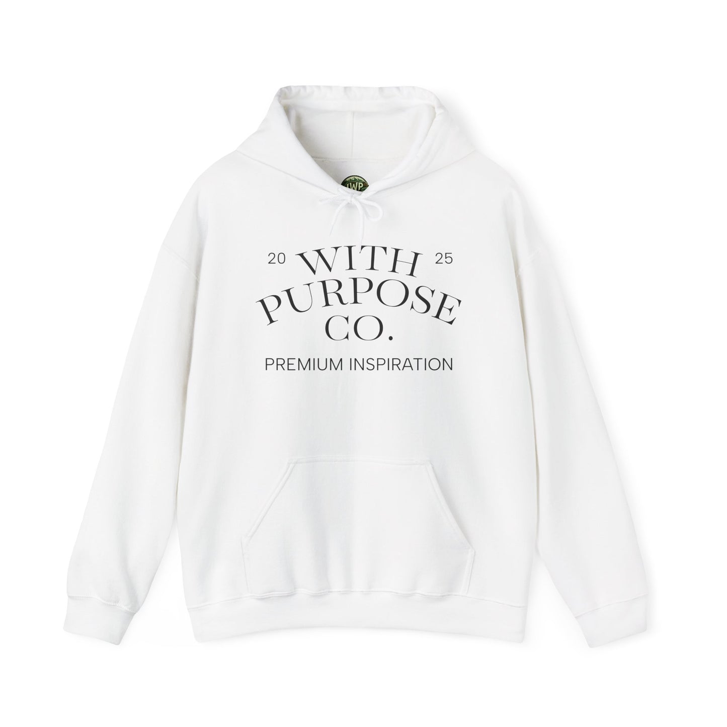 Smile-Inspiring Fleece Hoodie with Warm Kangaroo Pocket - InspireWithPurpose