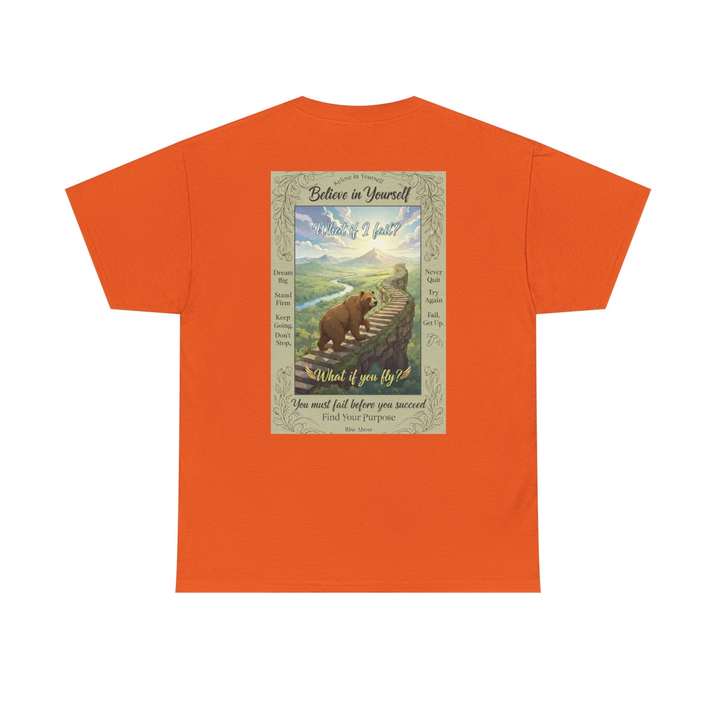 You Must Fail To Succeed Soft Comfy T-Shirt - InspireWithPurpose