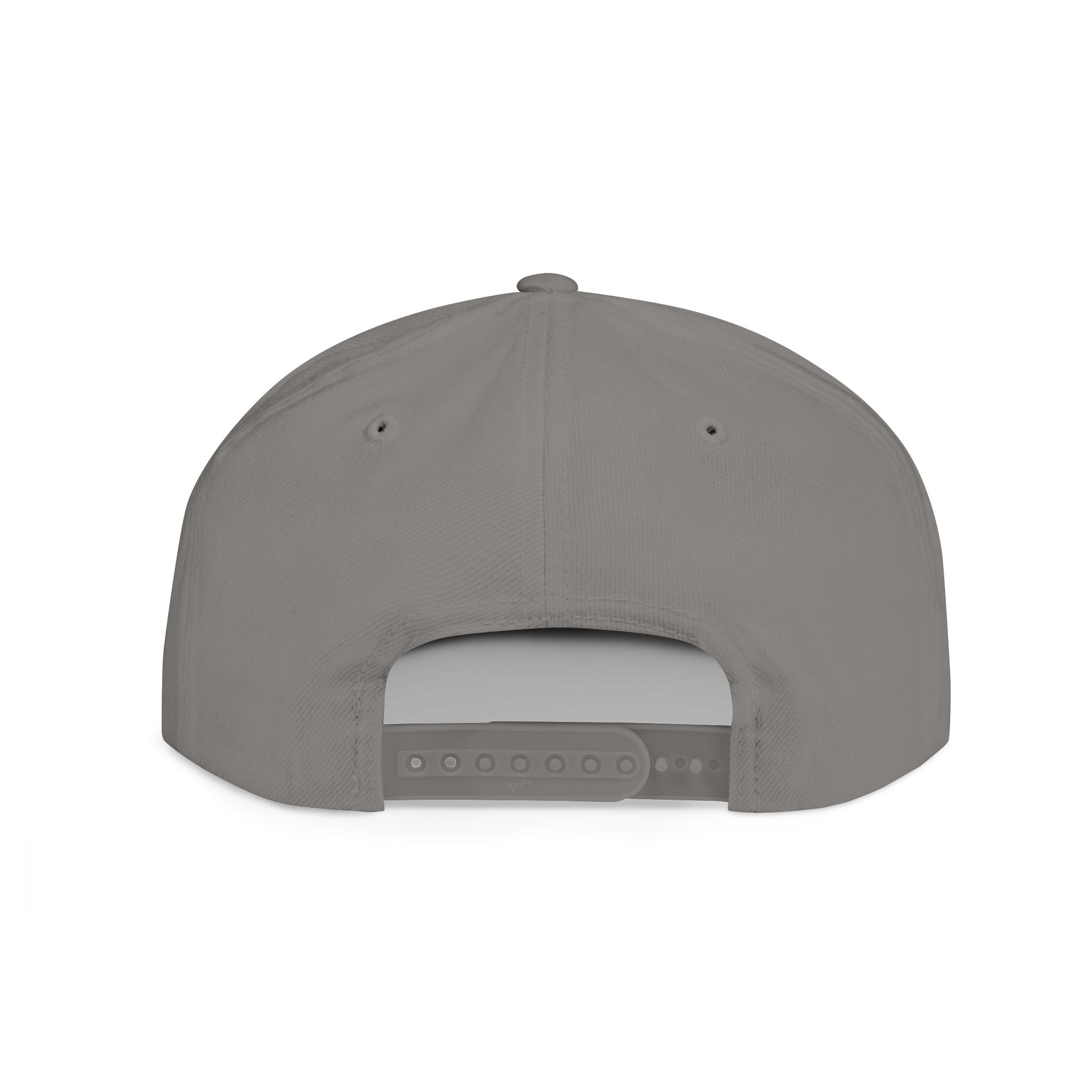 Flat Bill Snapback Hat — 