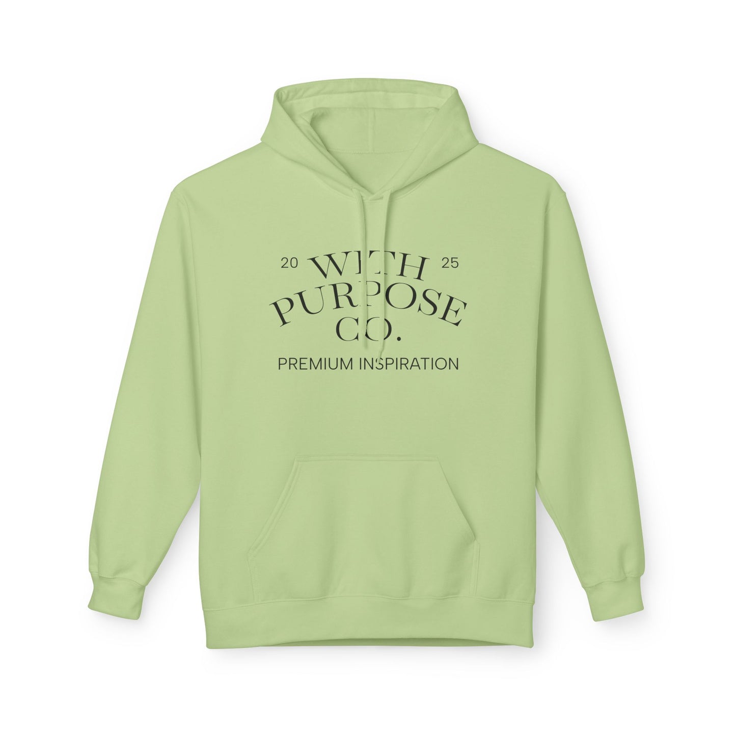 Kindness Comfort Classic: Eco-Friendly Midweight Fleece Hoodie - InspireWithPurpose