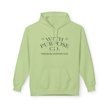 Kindness Comfort Classic: Eco-Friendly Midweight Fleece Hoodie - InspireWithPurpose