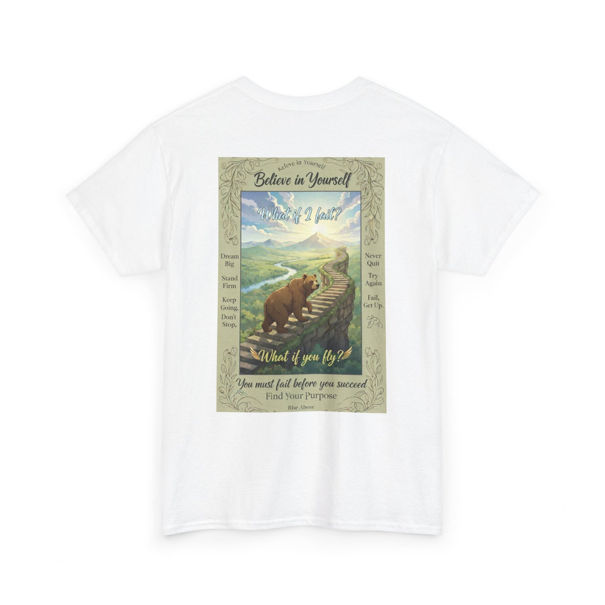 You Must Fail To Succeed Soft Comfy T-Shirt - InspireWithPurpose