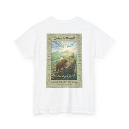 You Must Fail To Succeed Soft Comfy T-Shirt - InspireWithPurpose