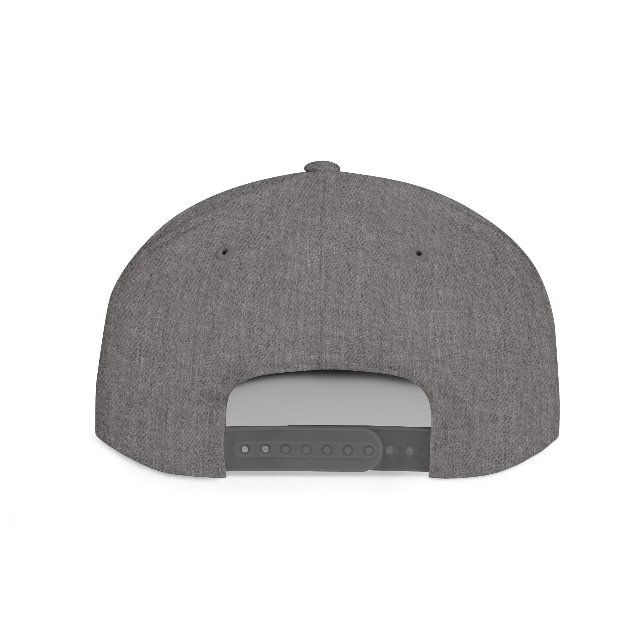 Flat Bill Snapback Hat — 