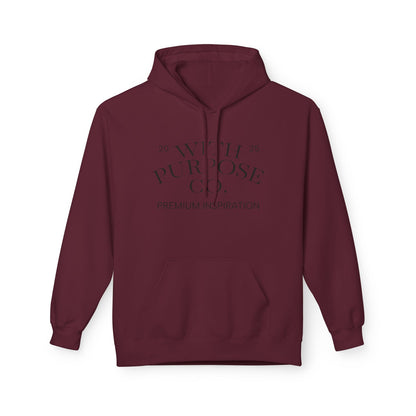 Kindness Comfort Classic: Eco-Friendly Midweight Fleece Hoodie - InspireWithPurpose