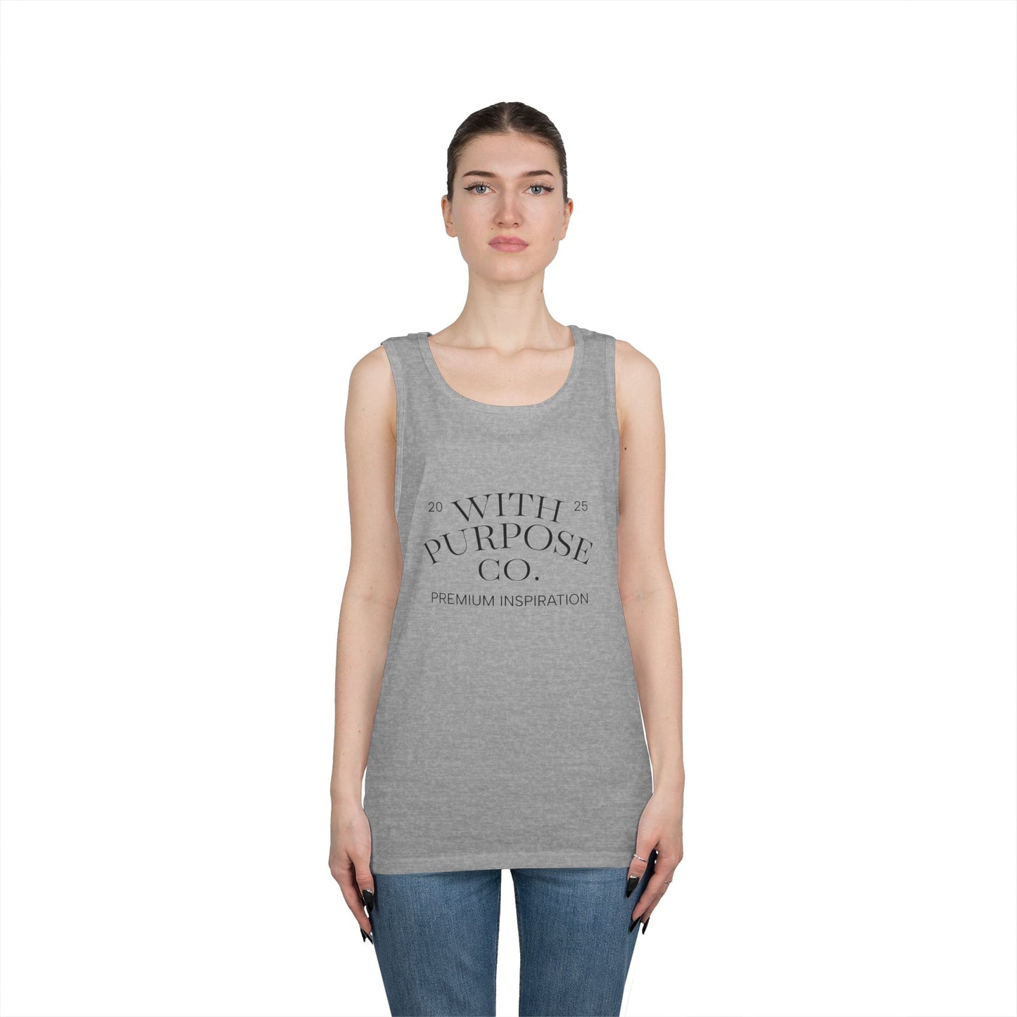 Outdoorsy Inspiration Cotton Tank Top - InspireWithPurpose