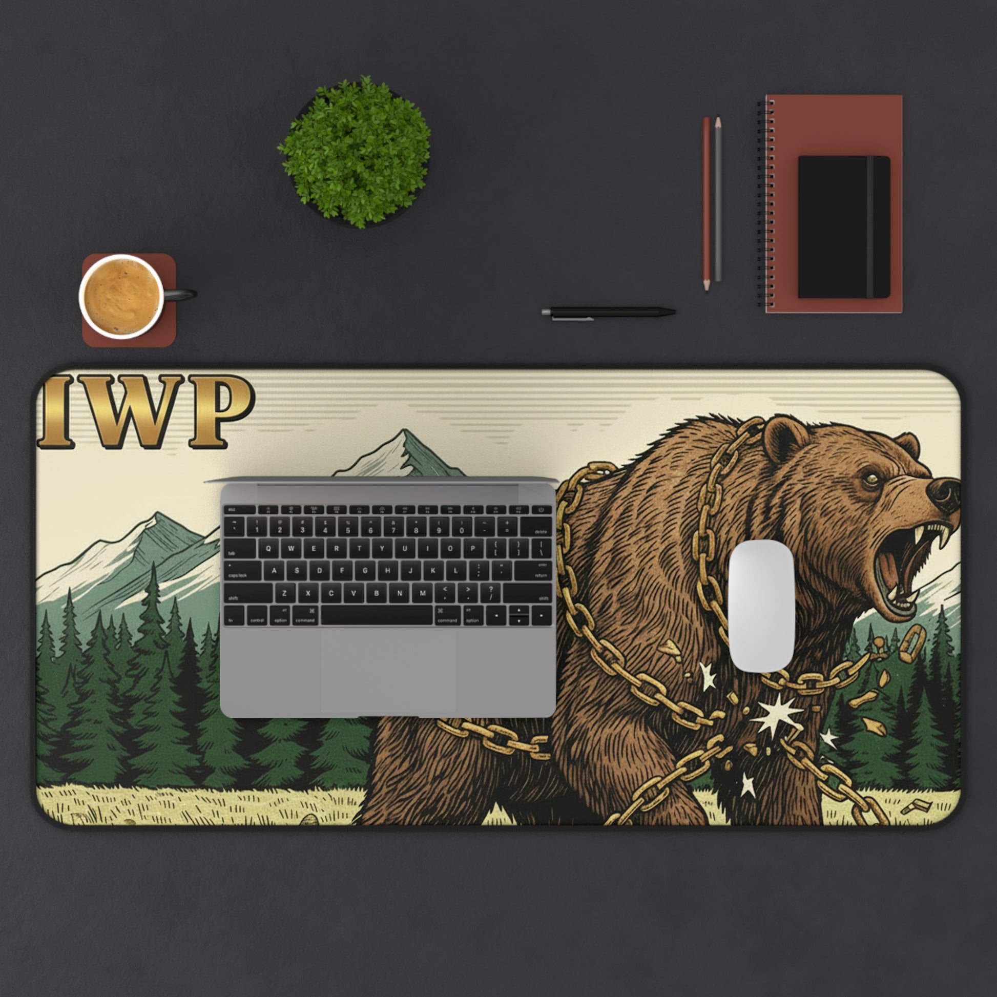 Customizable Neoprene Desk Mat – Anti-Slip, Durable & Versatile - InspireWithPurpose