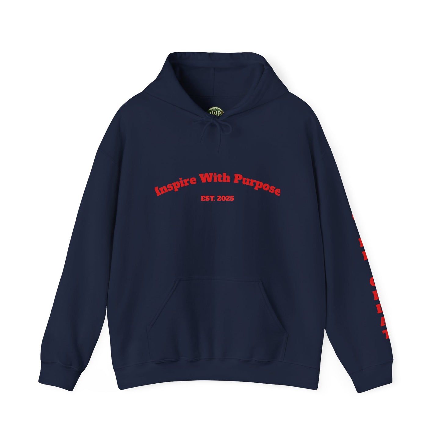 GREATNESS Heavyweight Motivational Hoodie with Engraved Mantra - InspireWithPurpose