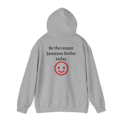 Smile-Inspiring Fleece Hoodie with Warm Kangaroo Pocket - InspireWithPurpose