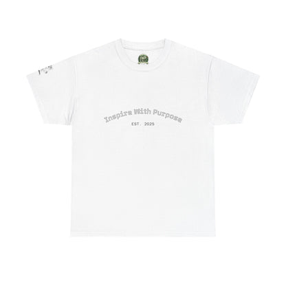 Classic Gildan 5000 Cotton Tee - Durable, Print-Ready & Comfortable - InspireWithPurpose