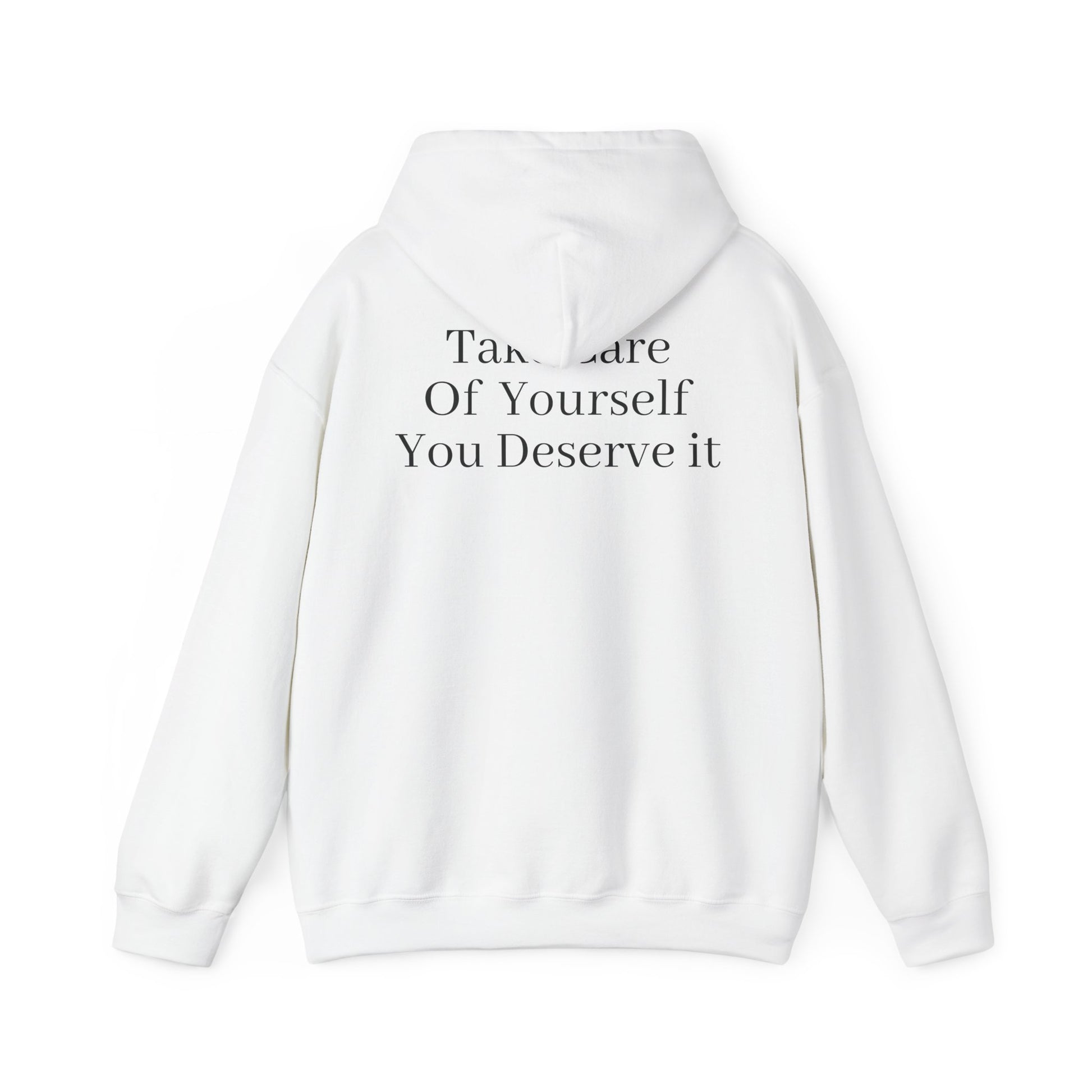Serene Self-Care Hoodie: Cozy Cotton-Poly Comfort - InspireWithPurpose