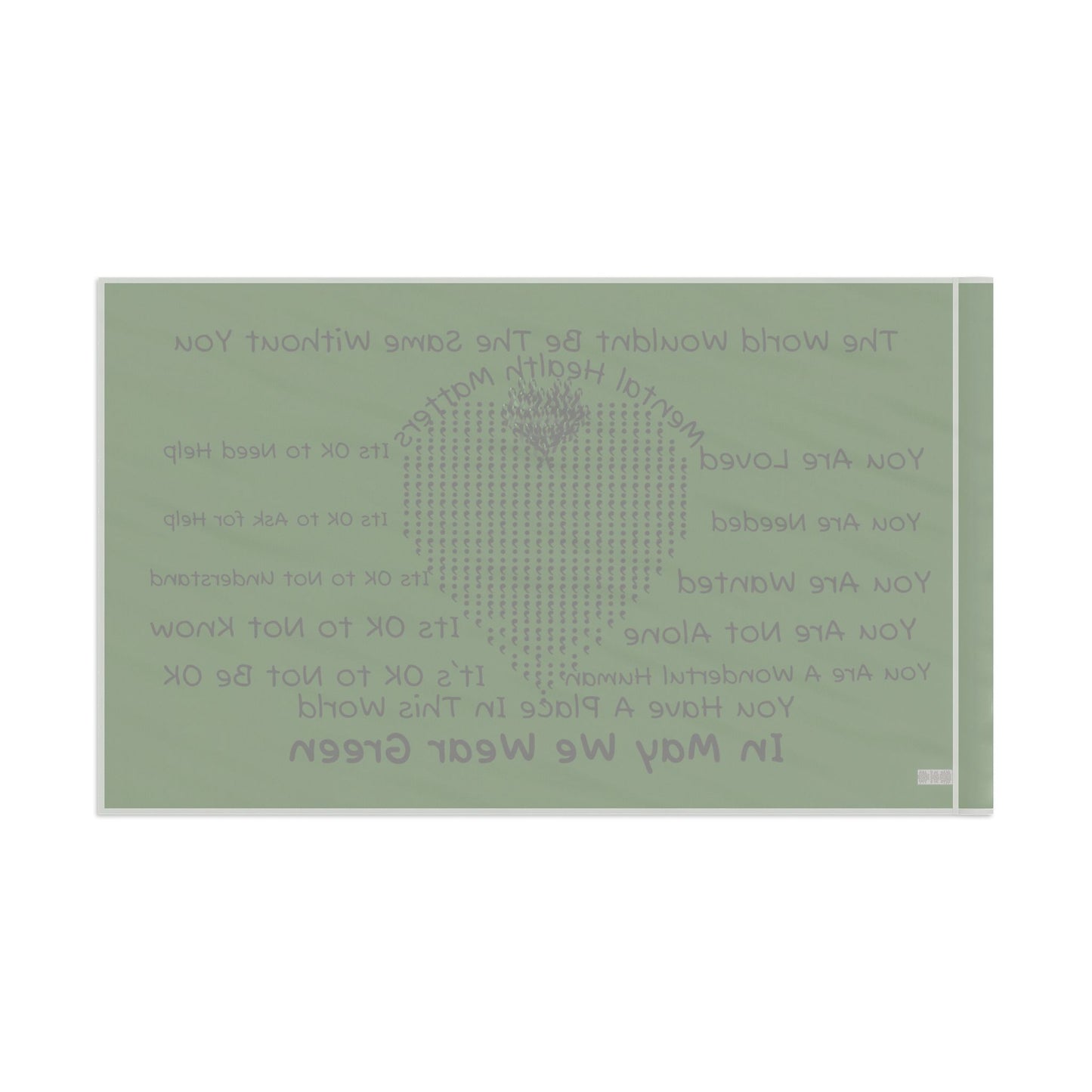 Mental Health Matters Flag - InspireWithPurpose