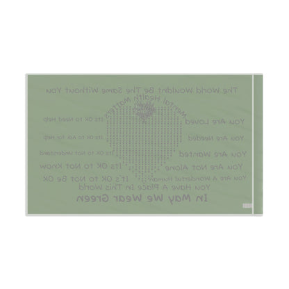 Mental Health Matters Flag - InspireWithPurpose