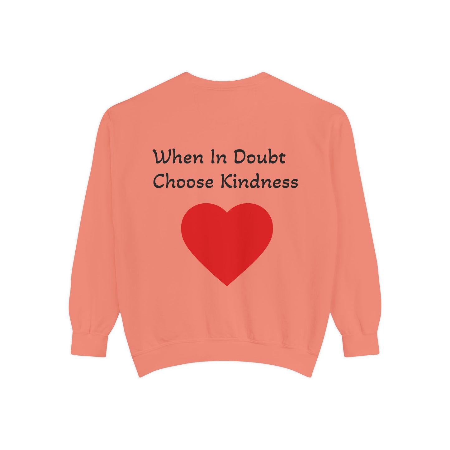 Be Kind Cozy Cotton Blend Sweatshirt – Relaxed & Thoughtful Fit - InspireWithPurpose