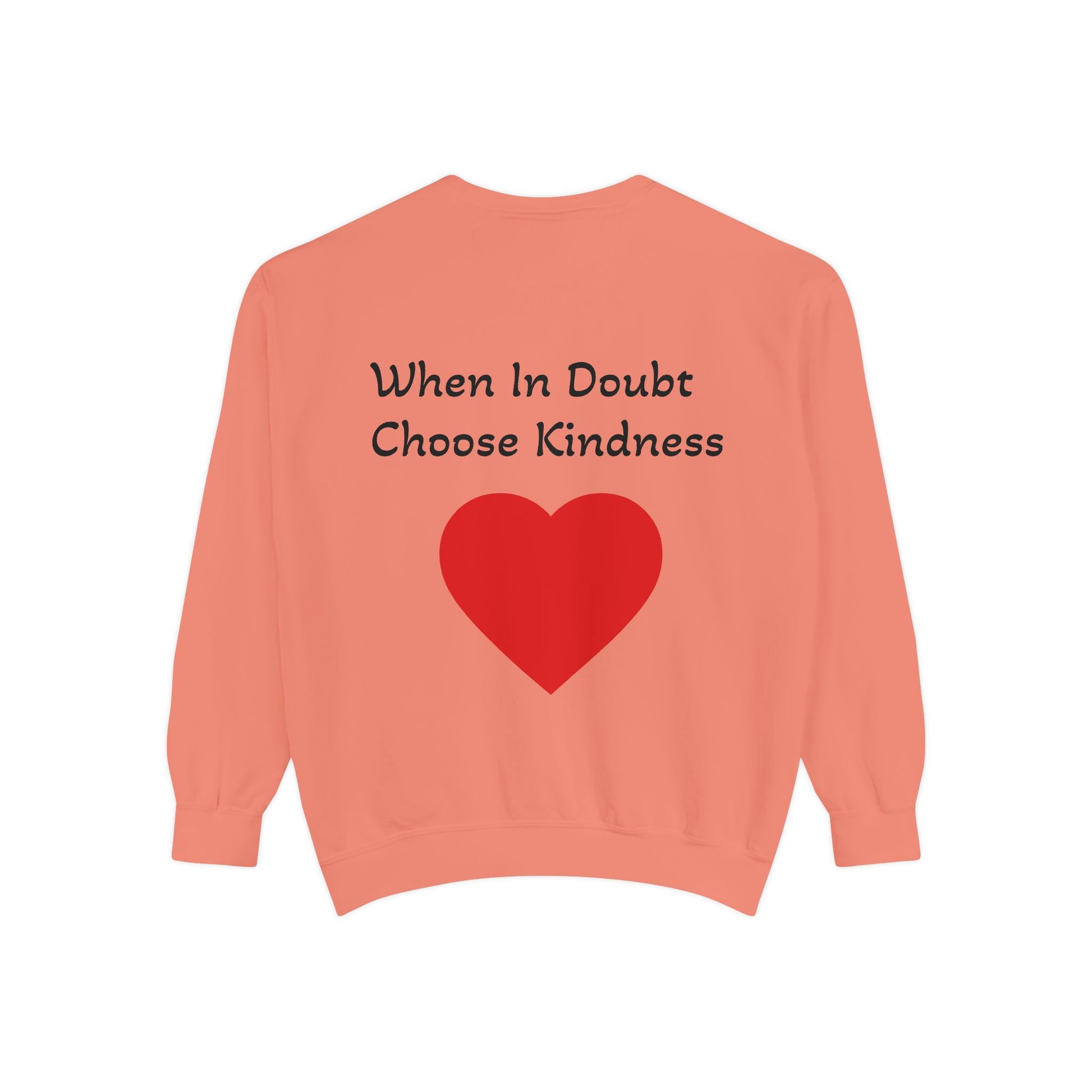Be Kind Cozy Cotton Blend Sweatshirt – Relaxed & Thoughtful Fit - InspireWithPurpose
