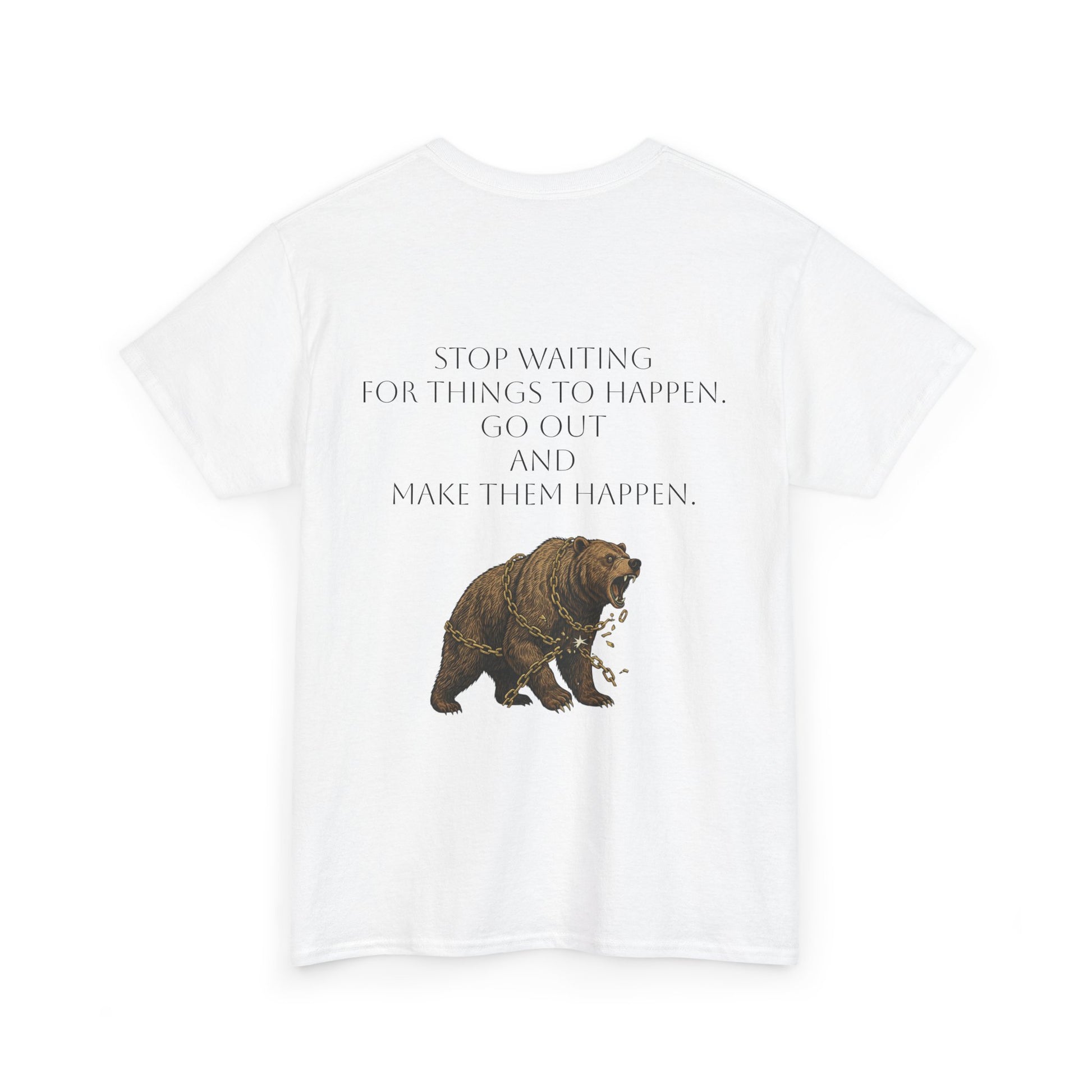 Purposeful Adventure Bear Tee - Vintage Inspired Cotton Comfort - InspireWithPurpose