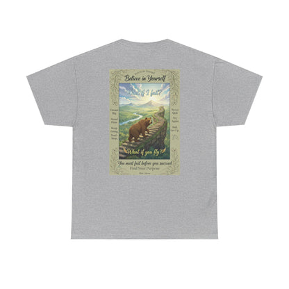 You Must Fail To Succeed Soft Comfy T-Shirt - InspireWithPurpose