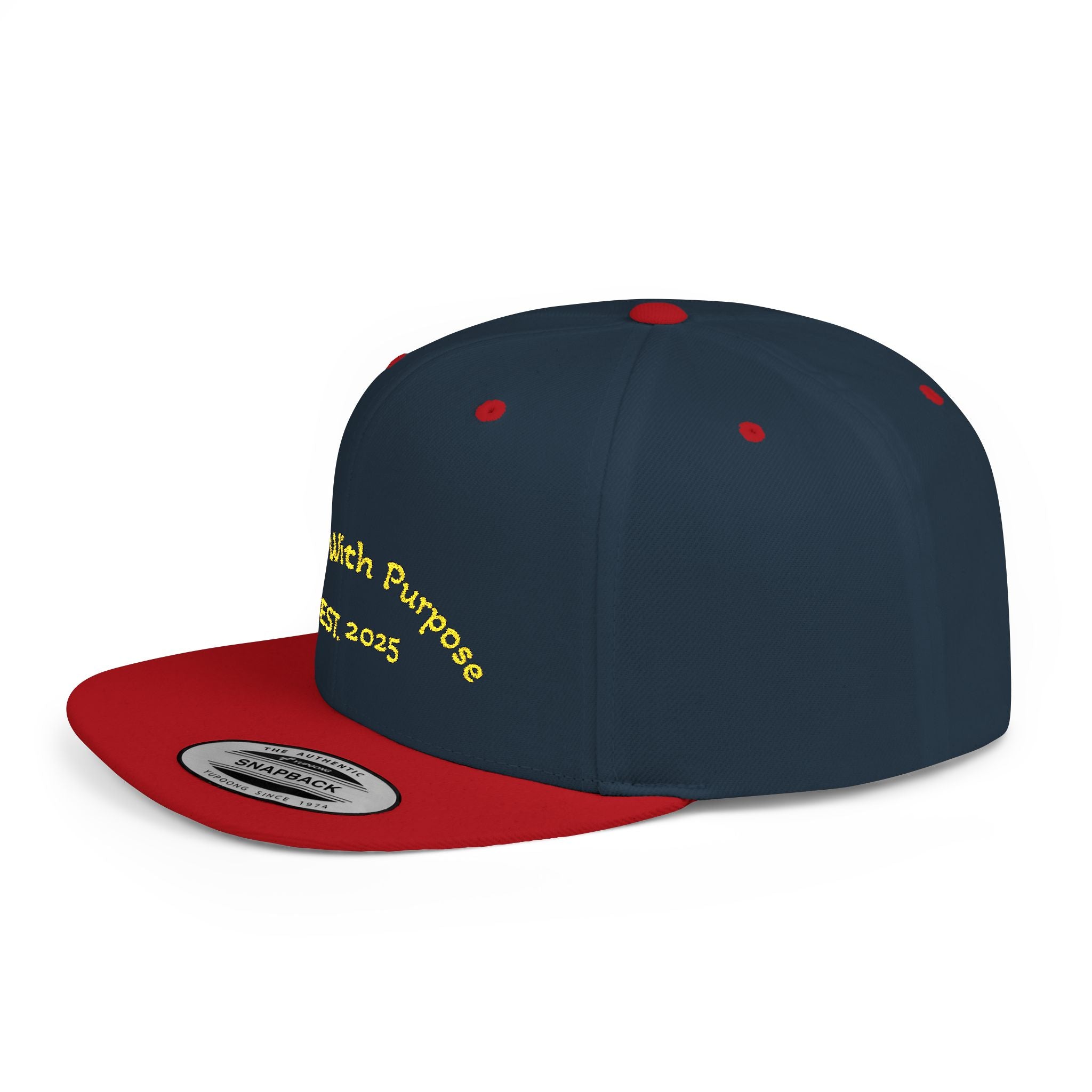 Vintage Snapback Hat: Inspire With Purpose EST 2025