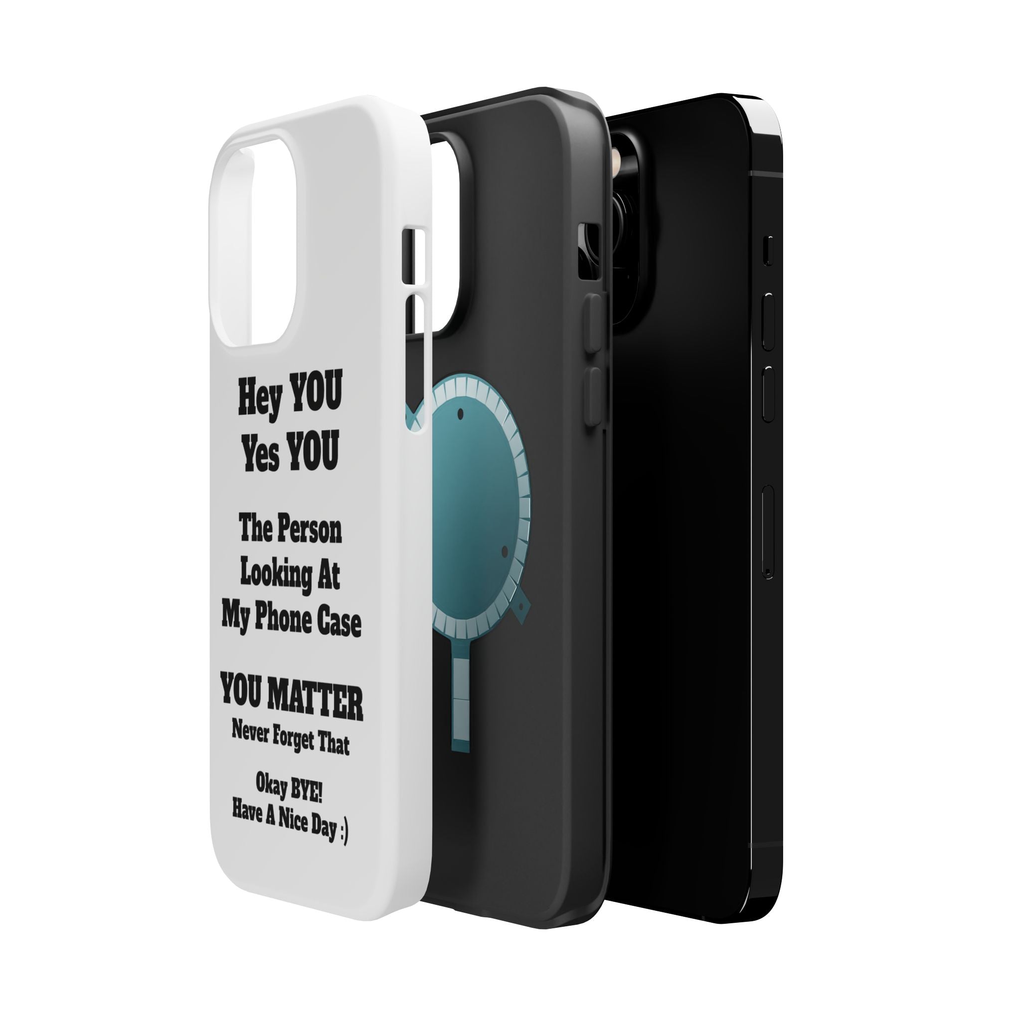 Affirmation iPhone Case — 'You Matter' Motivational Impact-Resistant Case