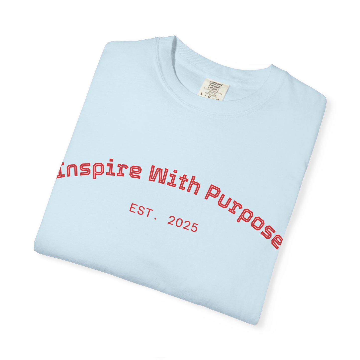 ComfyCotton Relaxed Fit Tee: 58 Colors, Durable & Soft - InspireWithPurpose