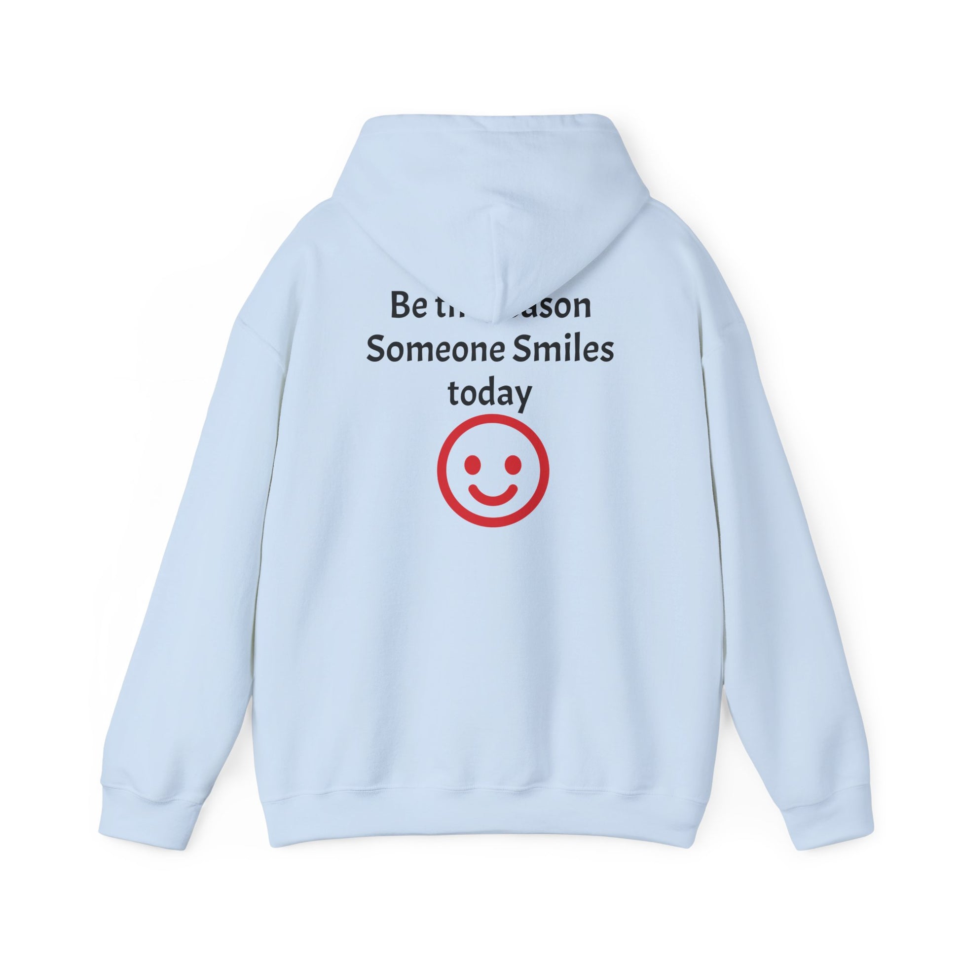 Smile-Inspiring Fleece Hoodie with Warm Kangaroo Pocket - InspireWithPurpose