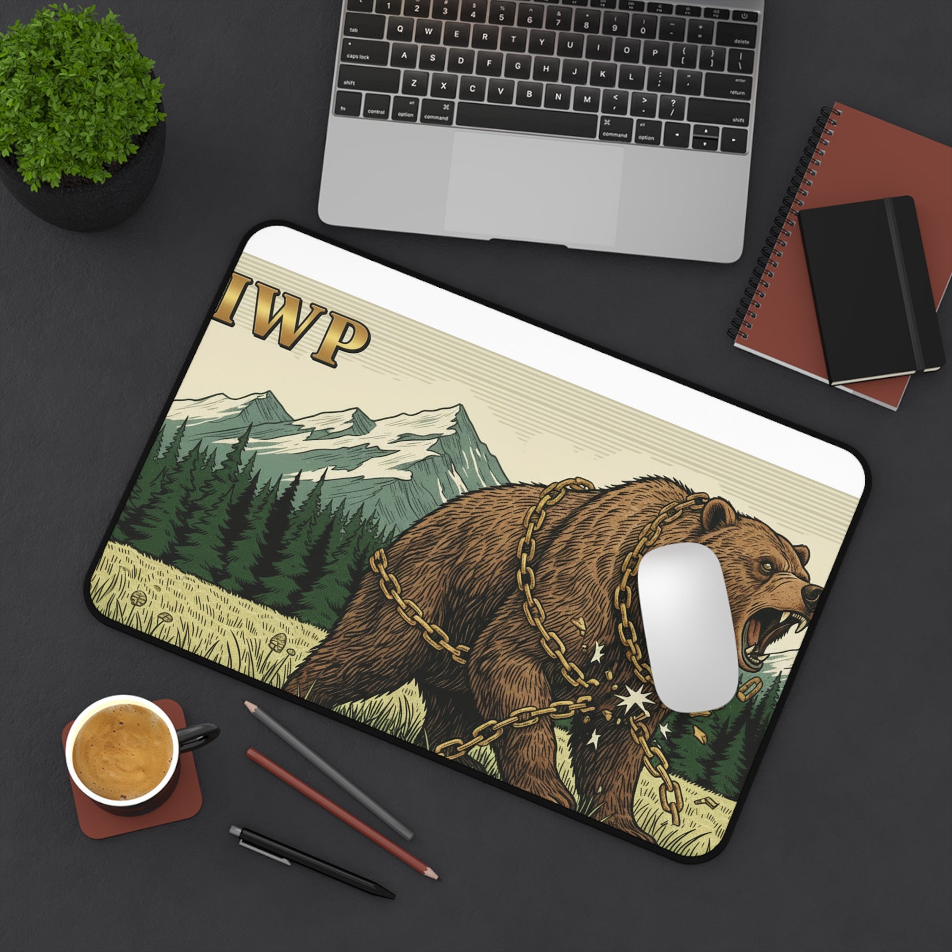 Customizable Neoprene Desk Mat – Anti-Slip, Durable & Versatile - InspireWithPurpose