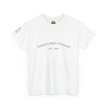 Classic Gildan 5000 Cotton Tee - Durable, Print-Ready & Comfortable - InspireWithPurpose