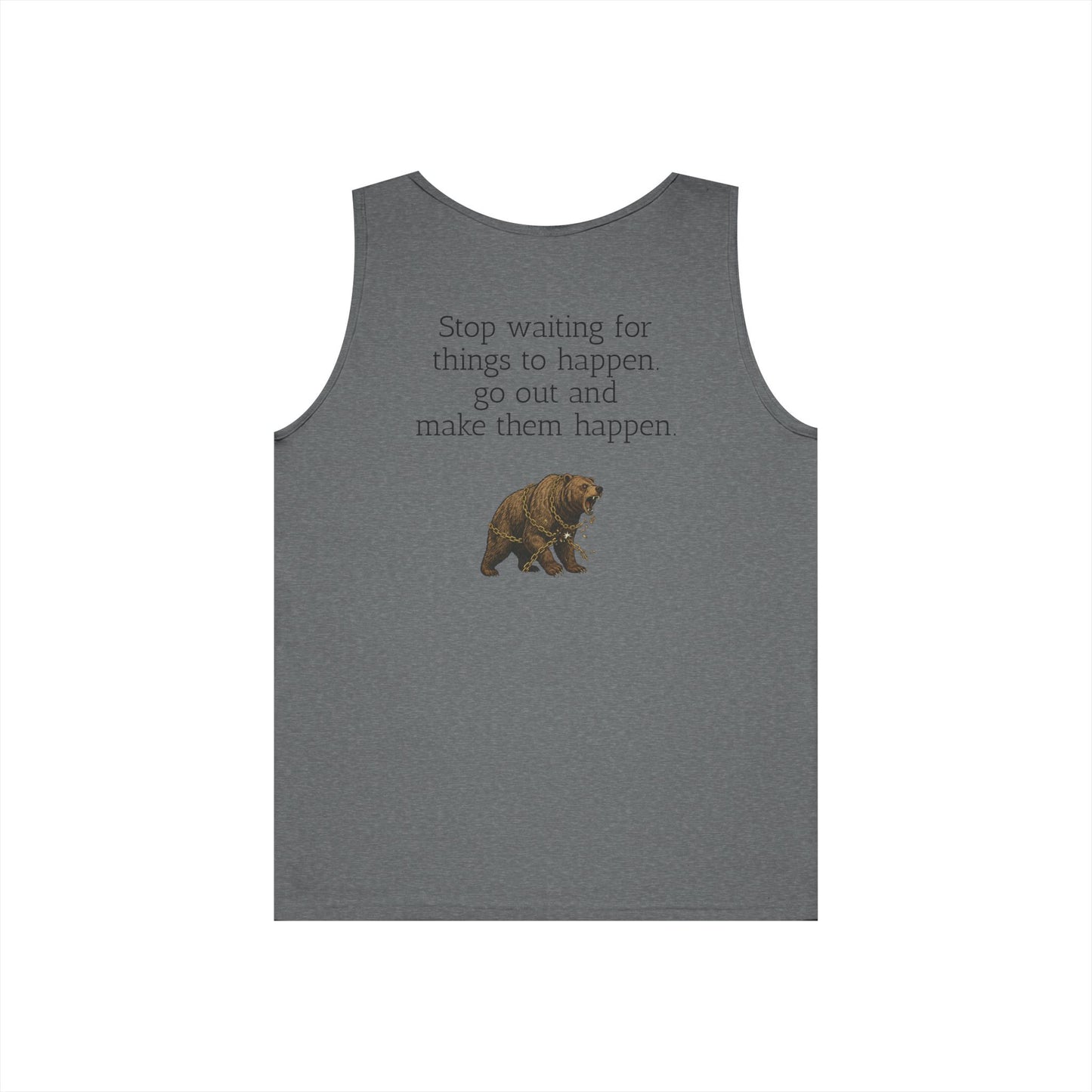 Outdoorsy Inspiration Cotton Tank Top - InspireWithPurpose